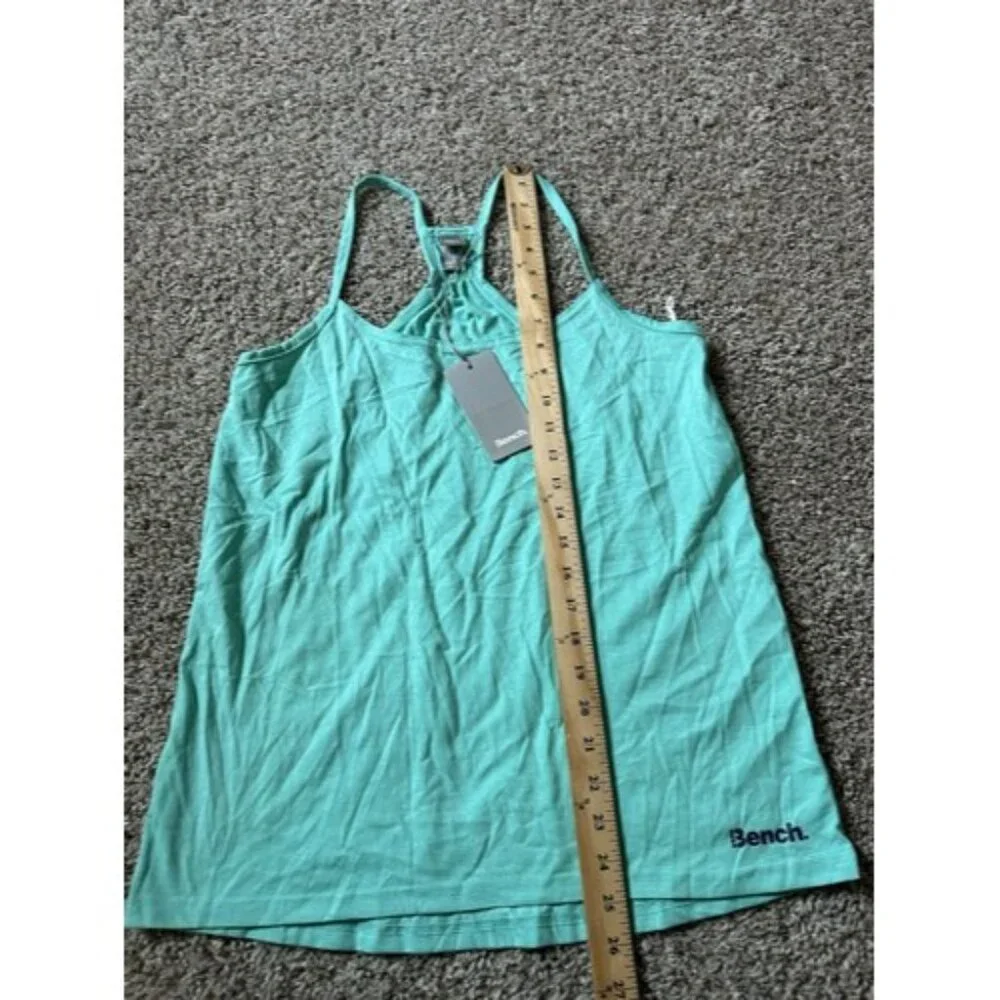 Bench Womens Teal Sleeveless Tank Pull Over Active size Small Casual - Picture 9 of 15
